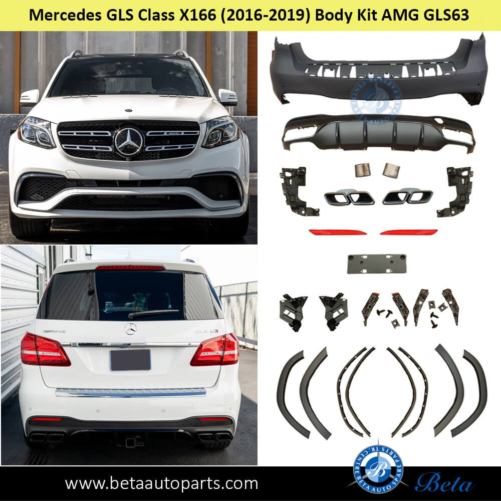 Mercedes GLS-Class X166 (2016-2019), Body Kit AMG GLS63, China Mercedes GLS-Class X166 (2016-2019), Body Kit AMG GLS63, China